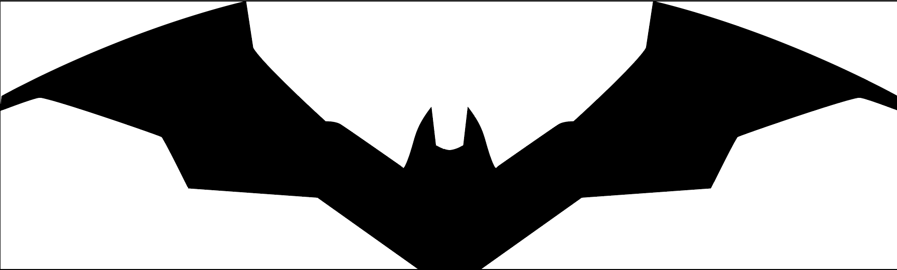 My Batman logo created in Adobe Illustrator
